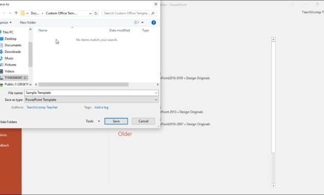 Save A Presentation Template In Powerpoint - Tutorial within How To Save A Powerpoint Template