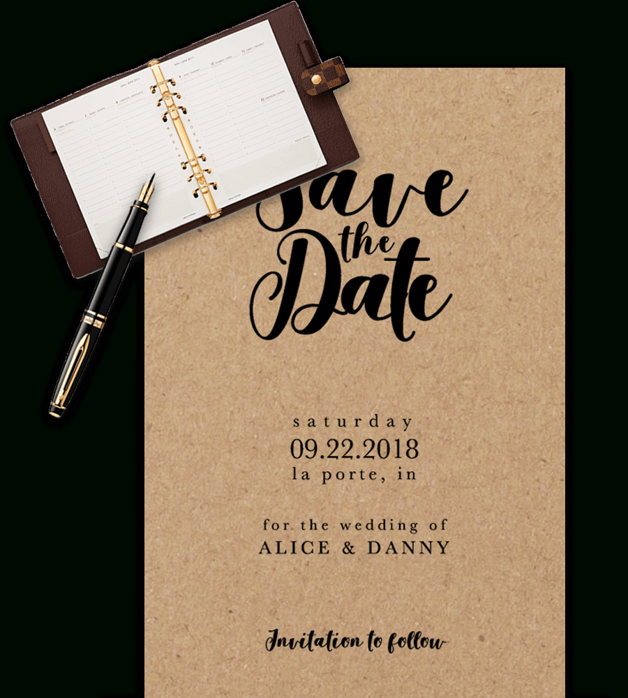 Save The Date Free Templates Download – Zohre Pertaining To Save The Date Powerpoint Template