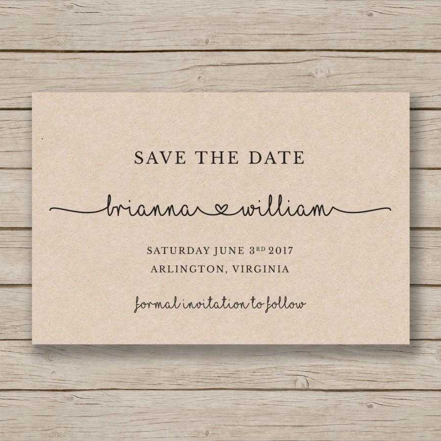 Save The Date Printable Template – Editableyou In Word Throughout Save The Date Templates Word