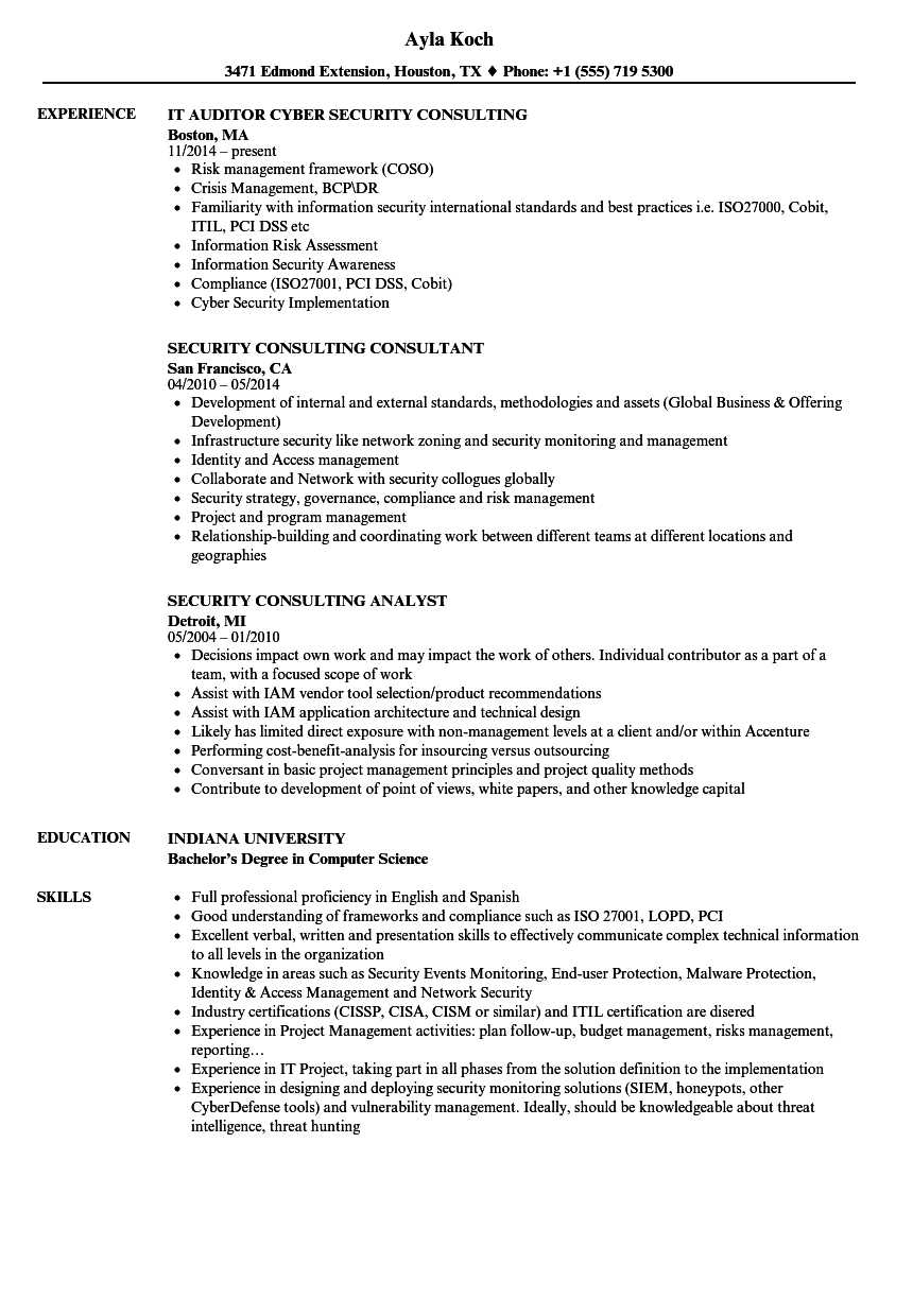 Security Consulting Resume Samples | Velvet Jobs Intended For Pci Dss Gap Analysis Report Template
