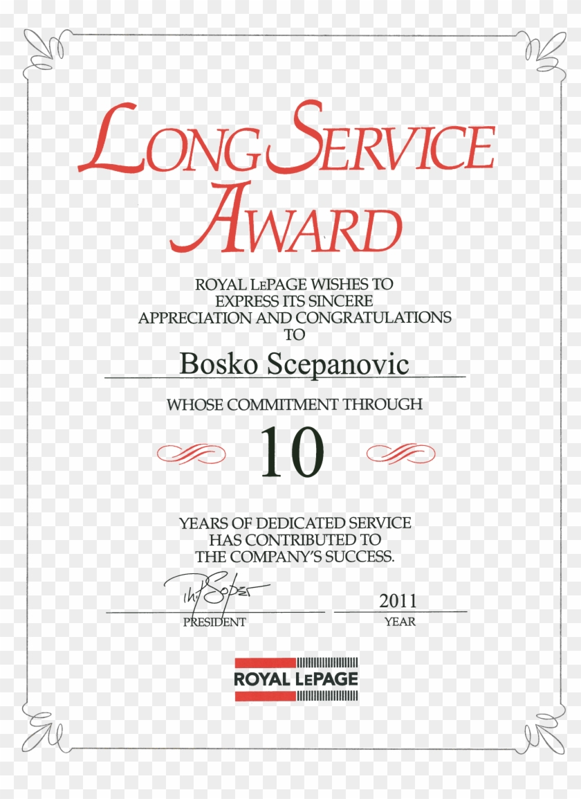 Service Awards Certificates – Zohre.horizonconsulting.co For Certificate For Years Of Service Template