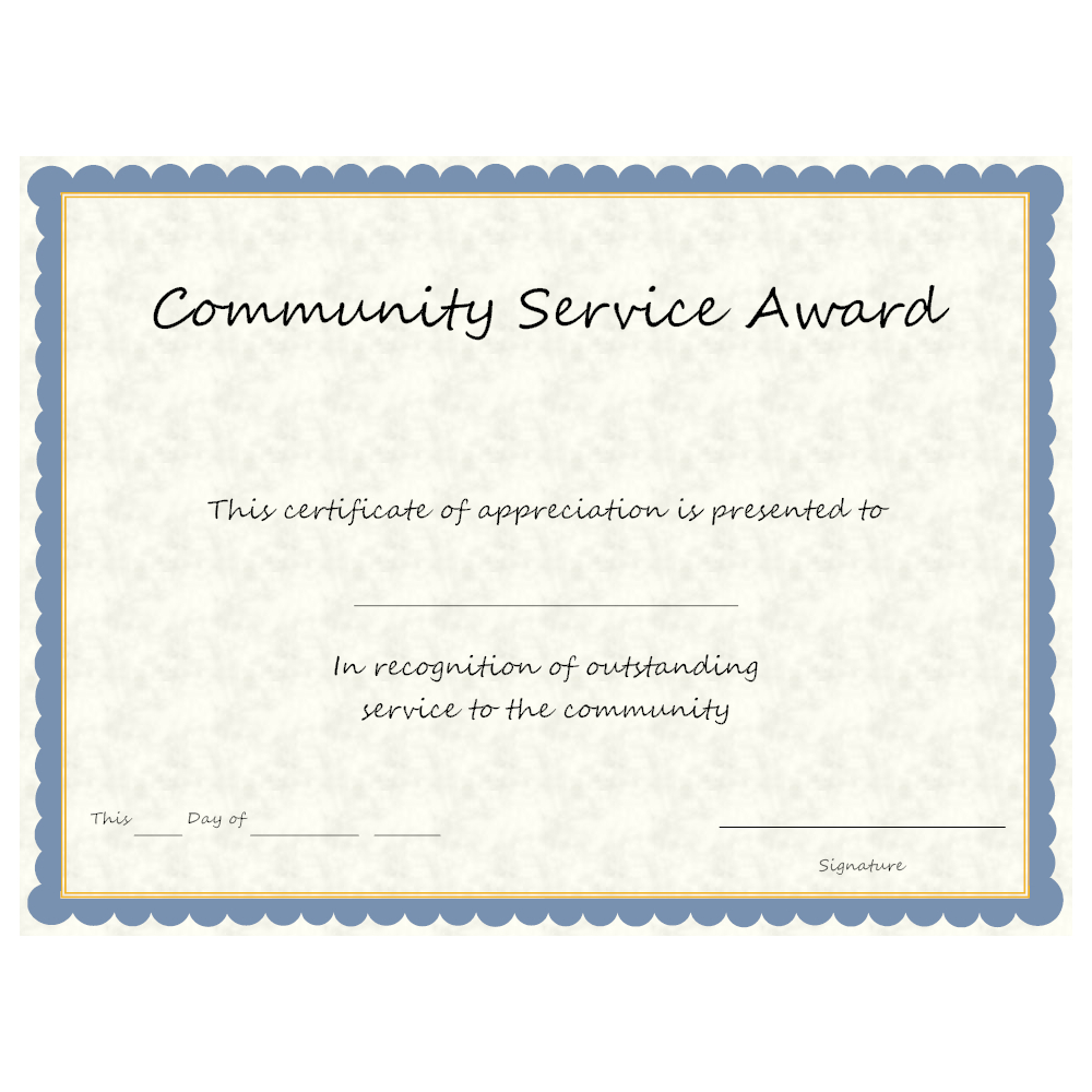 Service Awards Templates – Zohre.horizonconsulting.co Within Recognition Of Service Certificate Template