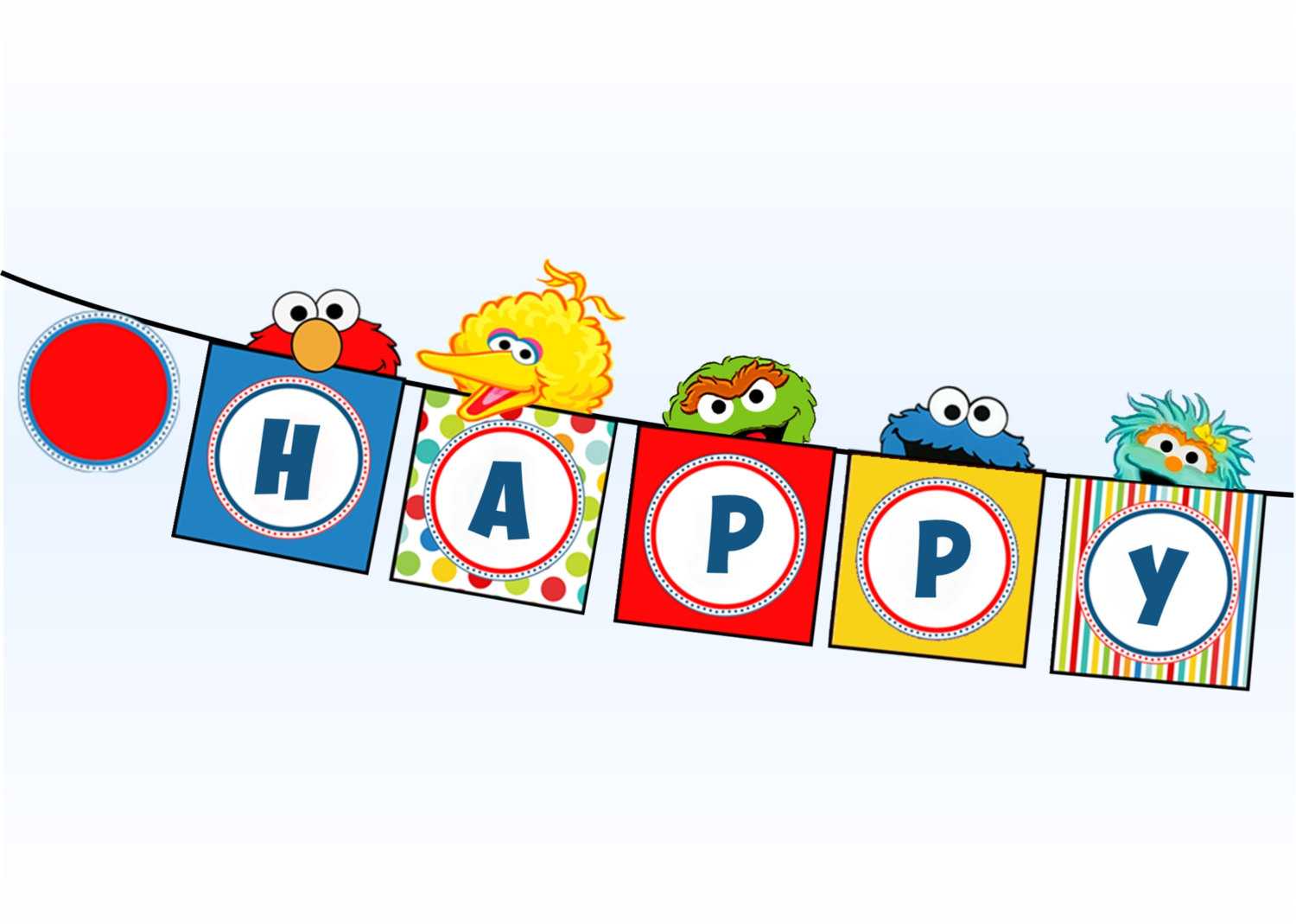 Sesame Street Clip Art Image – Clip Art Library In Sesame Street Banner Template