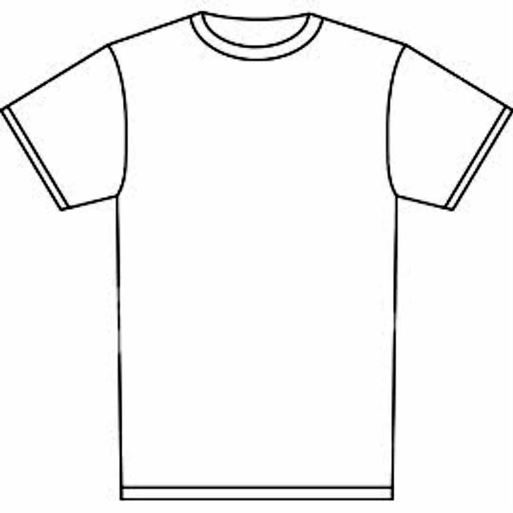 Shirts Clipart Printable, Picture #218321 Shirts Clipart With Regard To Printable Blank Tshirt Template