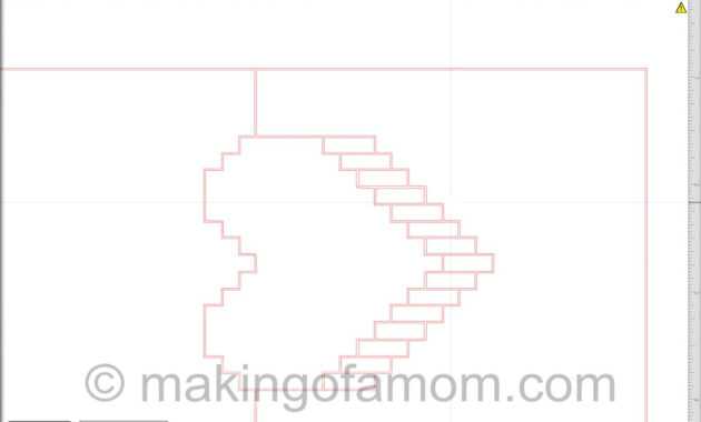 Silhouette Tutorial: Valentine Pixelated Popup Heart Card throughout Pixel Heart Pop Up Card Template