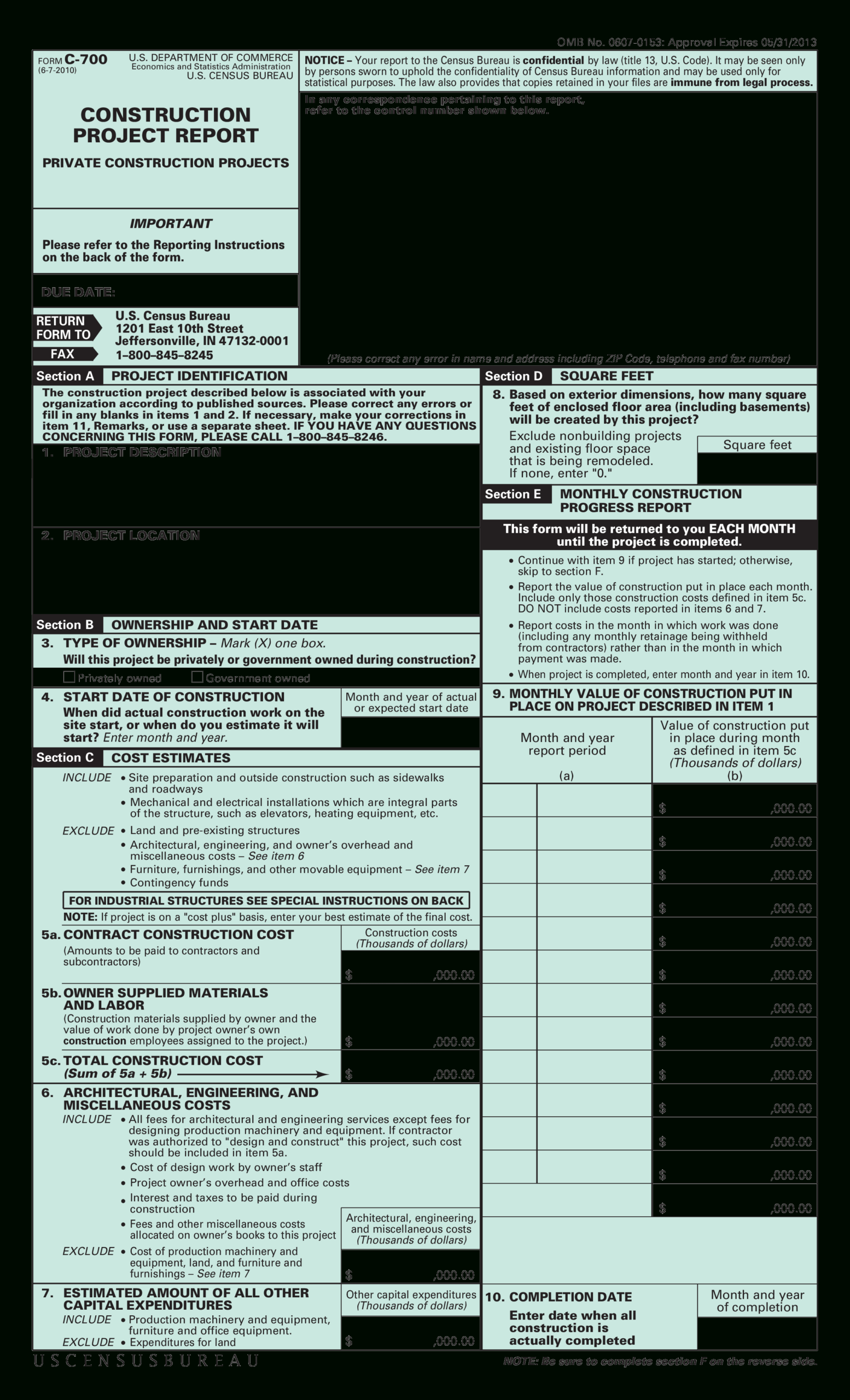 Simple Construction Project Report | Templates At Inside Simple Project Report Template