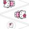 Simple Cute Hello Kitty Free Printable Kit. – Oh My Fiesta Throughout Hello Kitty Banner Template