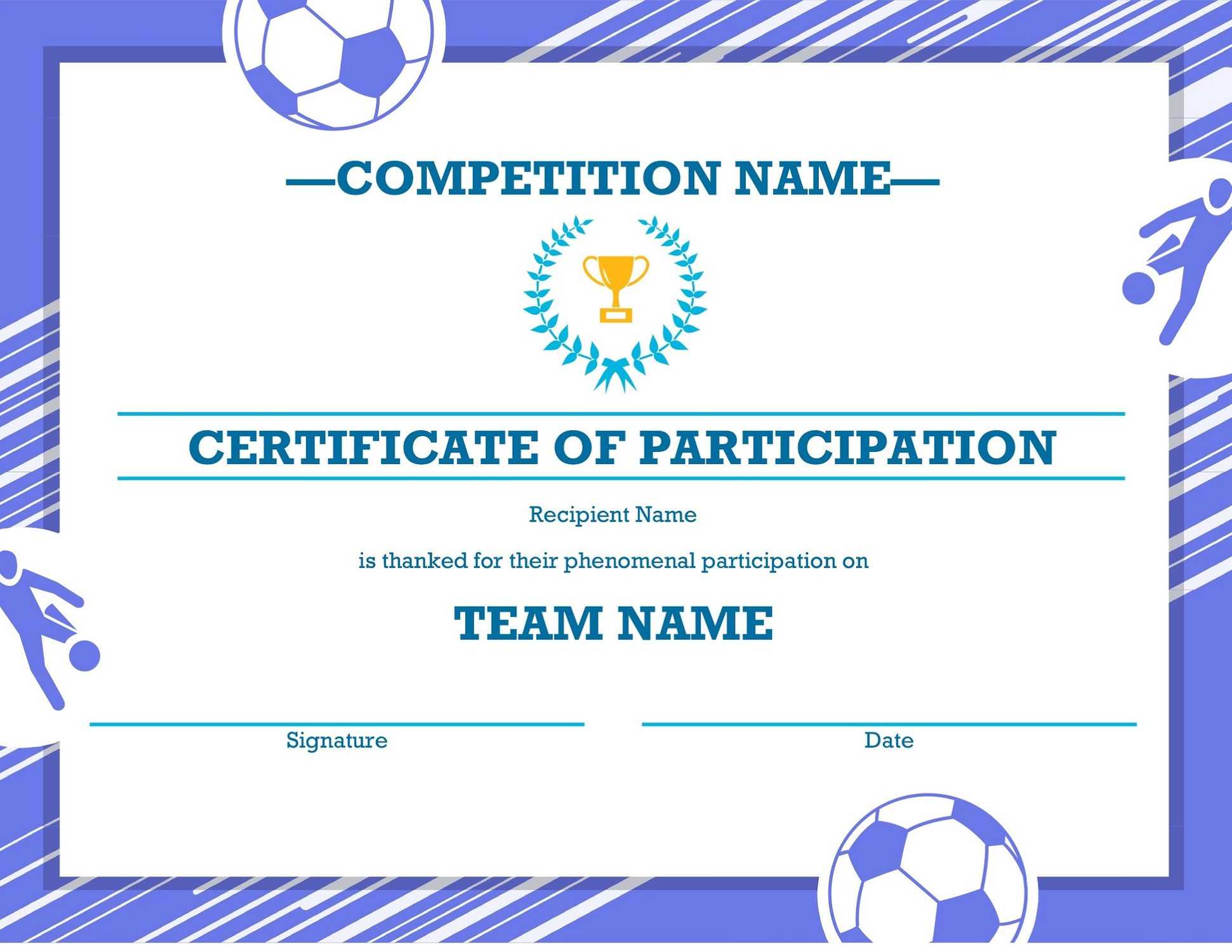Soccer Award Certificates – Kids Learning Activity Inside Soccer Award Certificate Templates Free