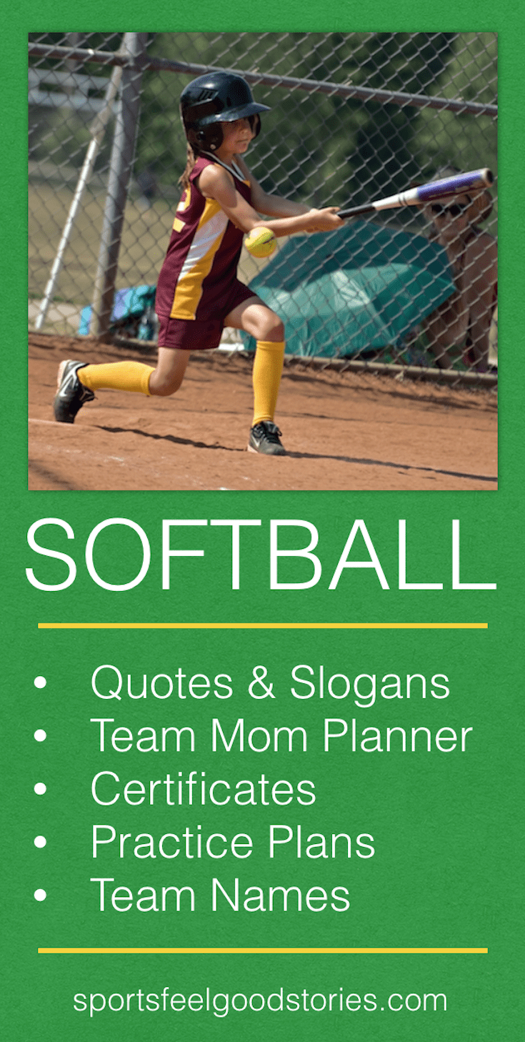 Softball Coach And Team Parents Resources | Youth Teams Throughout Softball Award Certificate Template
