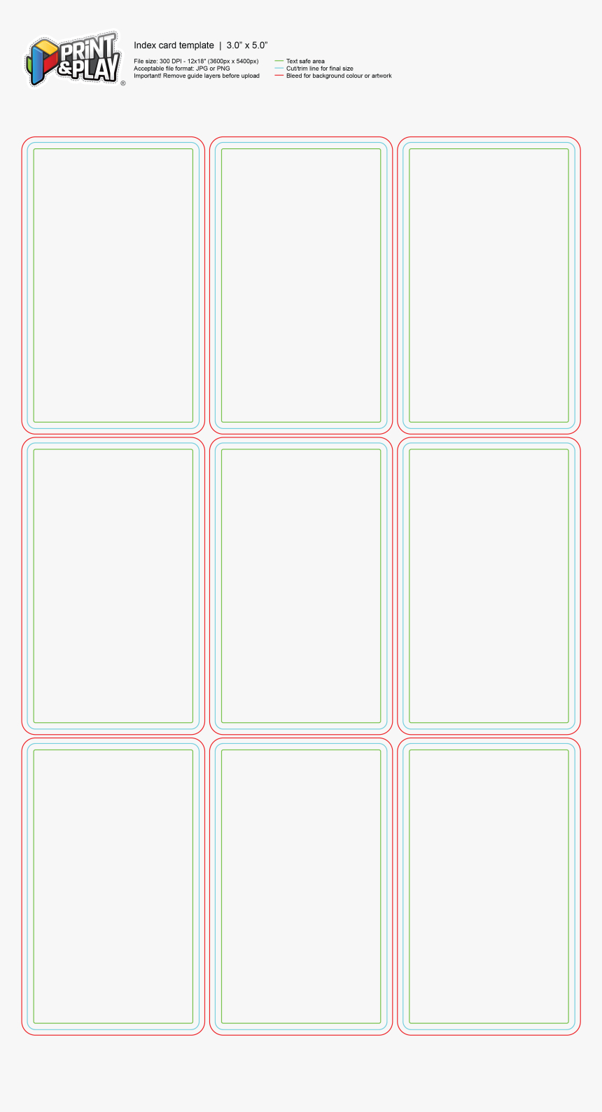 Standard Card Templates – Parallel, Hd Png Download Inside 3 By 5 Index Card Template