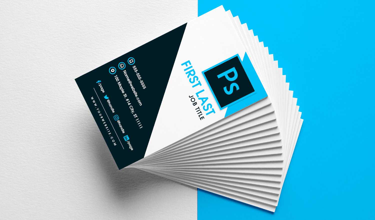 Standard Vertical Business Card Size – Zohre Throughout Kinkos Business Card Template