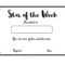 Star Of The Week Celebration Certificate Blank Pdf Intended For Star Of The Week Certificate Template