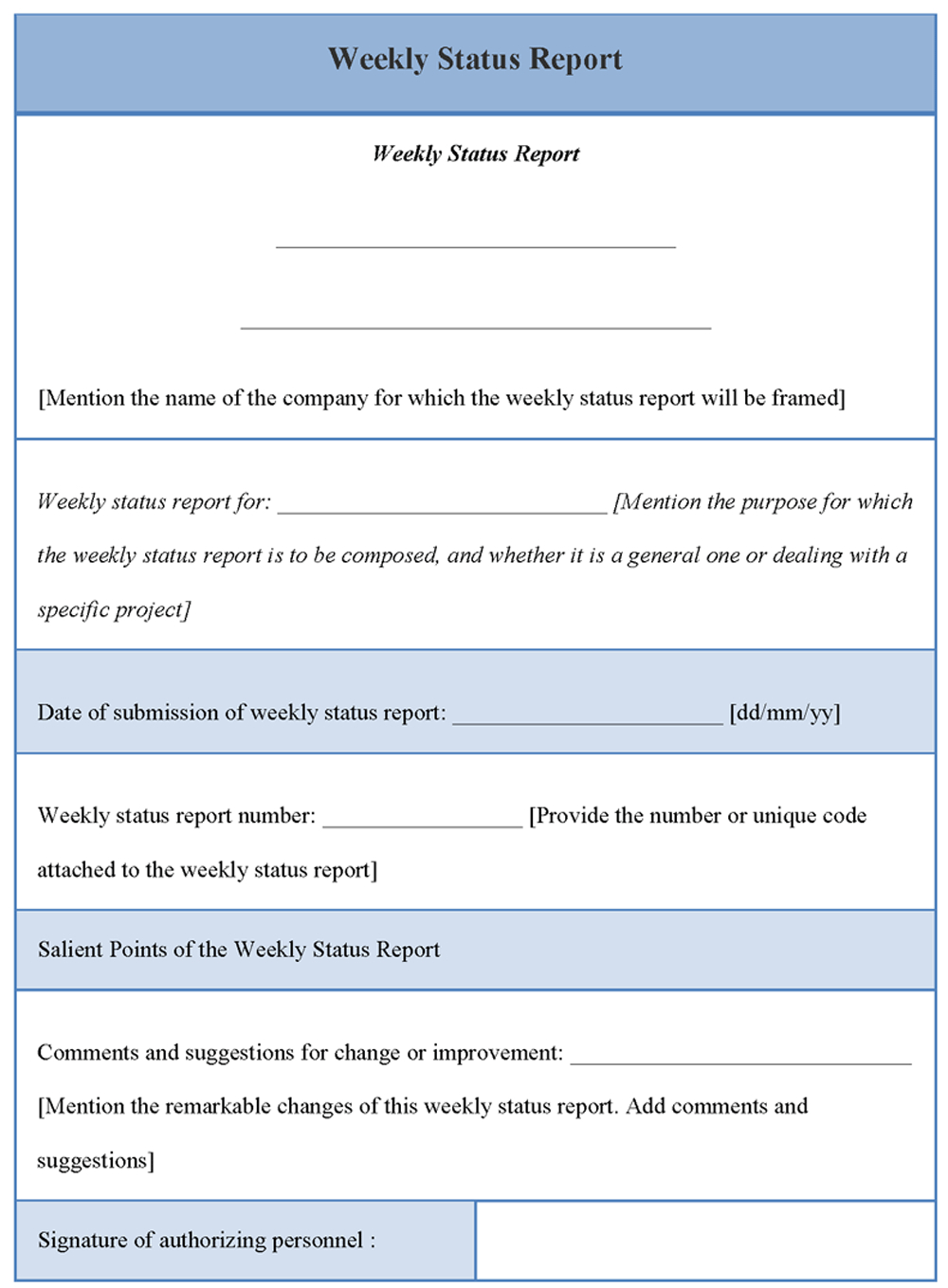Status Report Template Word Free Printable Order Form Regarding Notebook Paper Template For Word 2010
