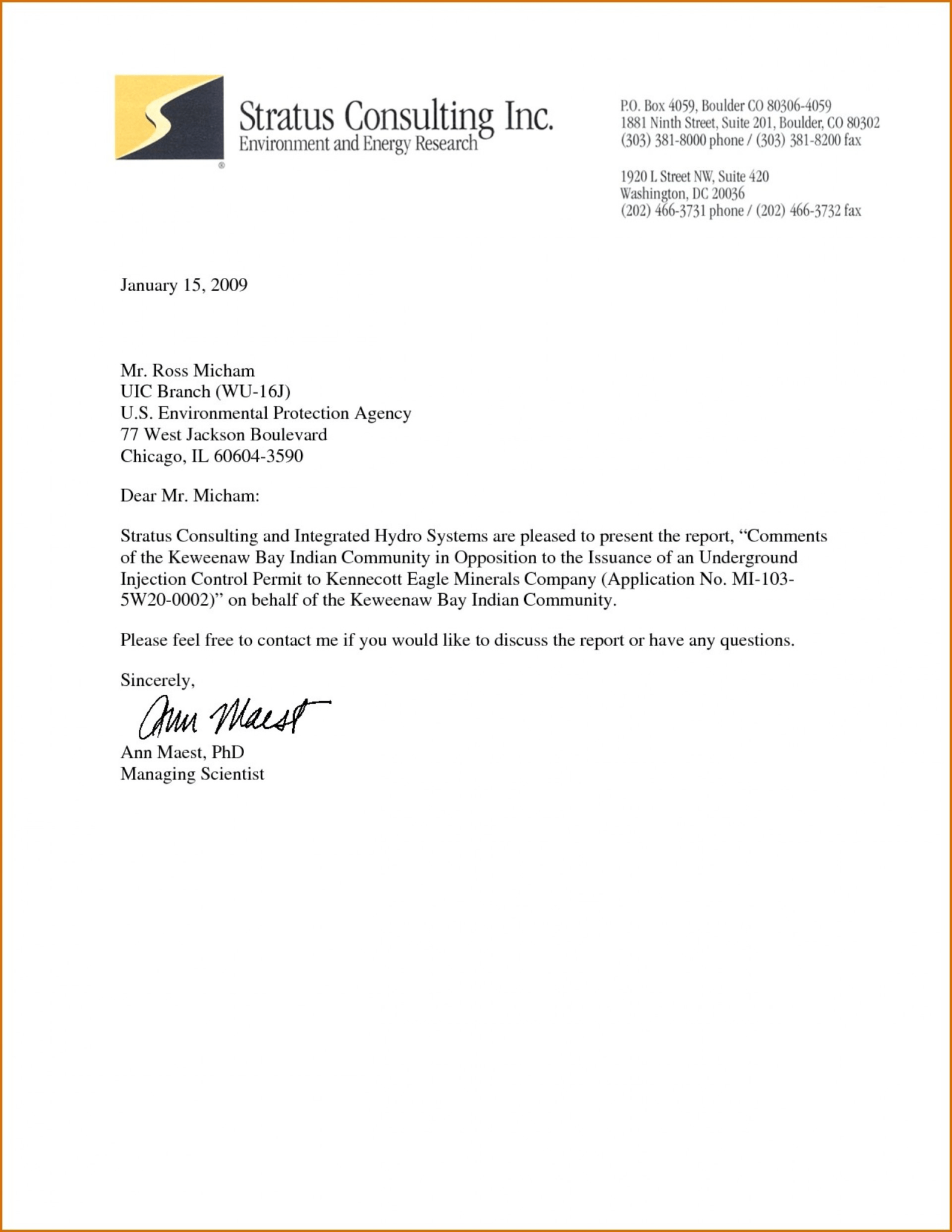 Microsoft Word Business Letter Template