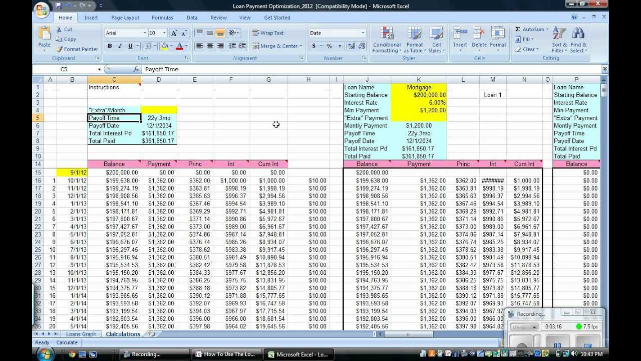 Student Loan Repayment Calculator Excel – Zohre Inside Credit Card Interest Calculator Excel Template