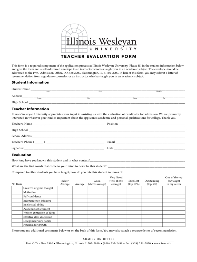 Student Teacher Evaluation Form – 2 Free Templates In Pdf Within Student Feedback Form Template Word