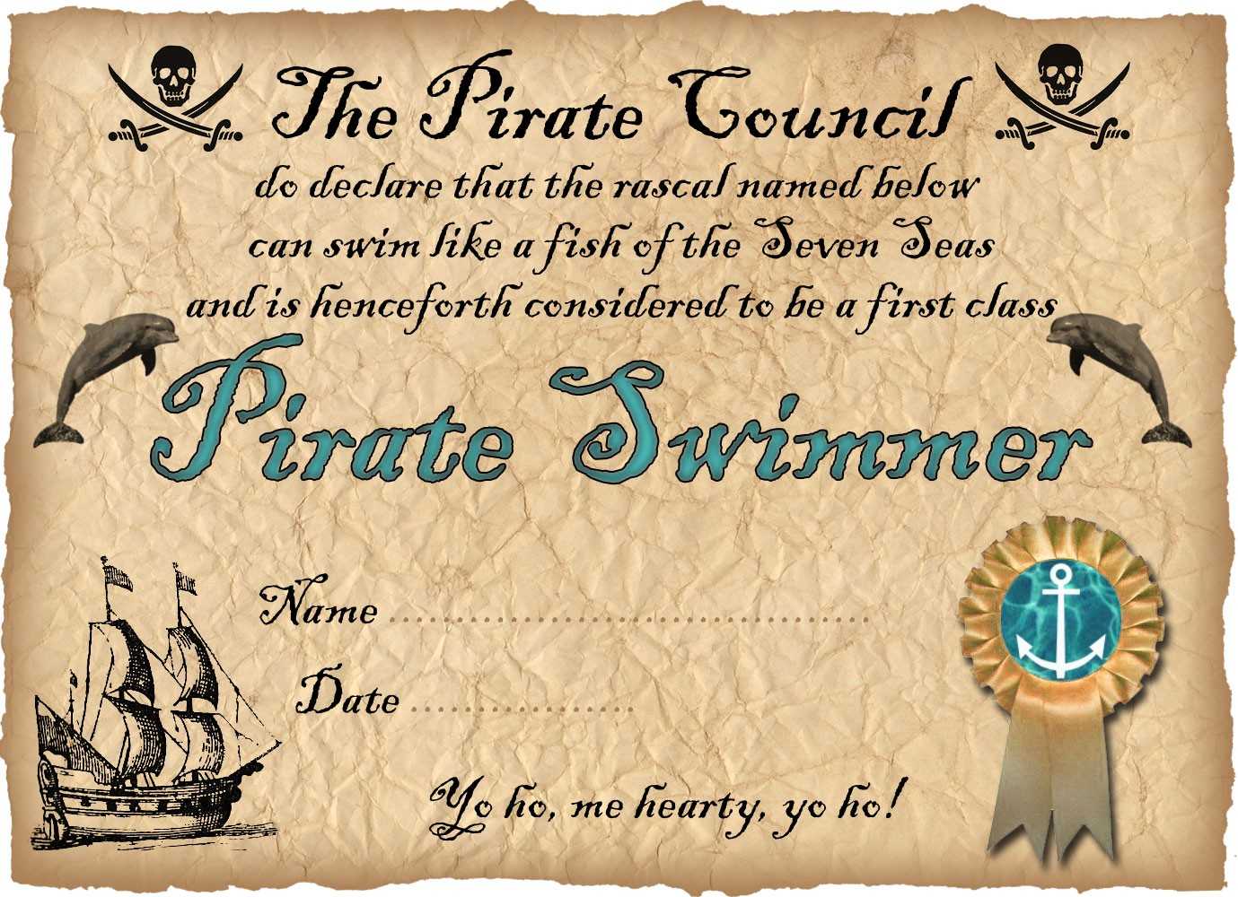Swimming Certificate Templates ] – 47 Best Certificate For Swimming Certificate Templates Free