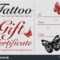 Tattoo Gift Certificate Template Free inside Tattoo Gift Certificate Template