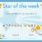Teacher Resources | Free Resources For Schools | Doodlemaths Throughout Star Of The Week Certificate Template