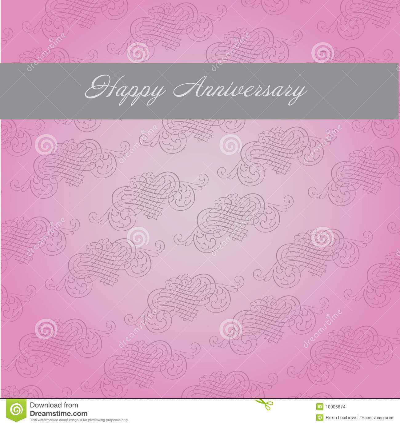 Template Anniversary Card – Zohre.horizonconsulting.co Pertaining To Template For Anniversary Card