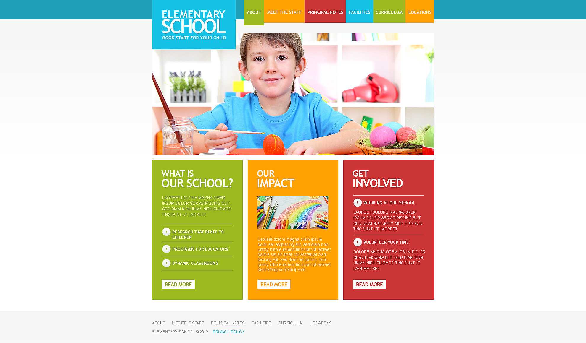 Template School – Zohre.horizonconsulting.co In Play School Brochure Templates