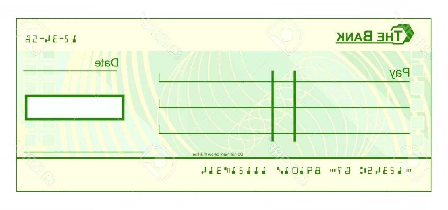 The Best Free Cheque Vector Images. Download From 50 Free Intended For Blank Cheque Template Download Free