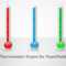 Thermometer Shapes For Powerpoint Throughout Thermometer Powerpoint Template