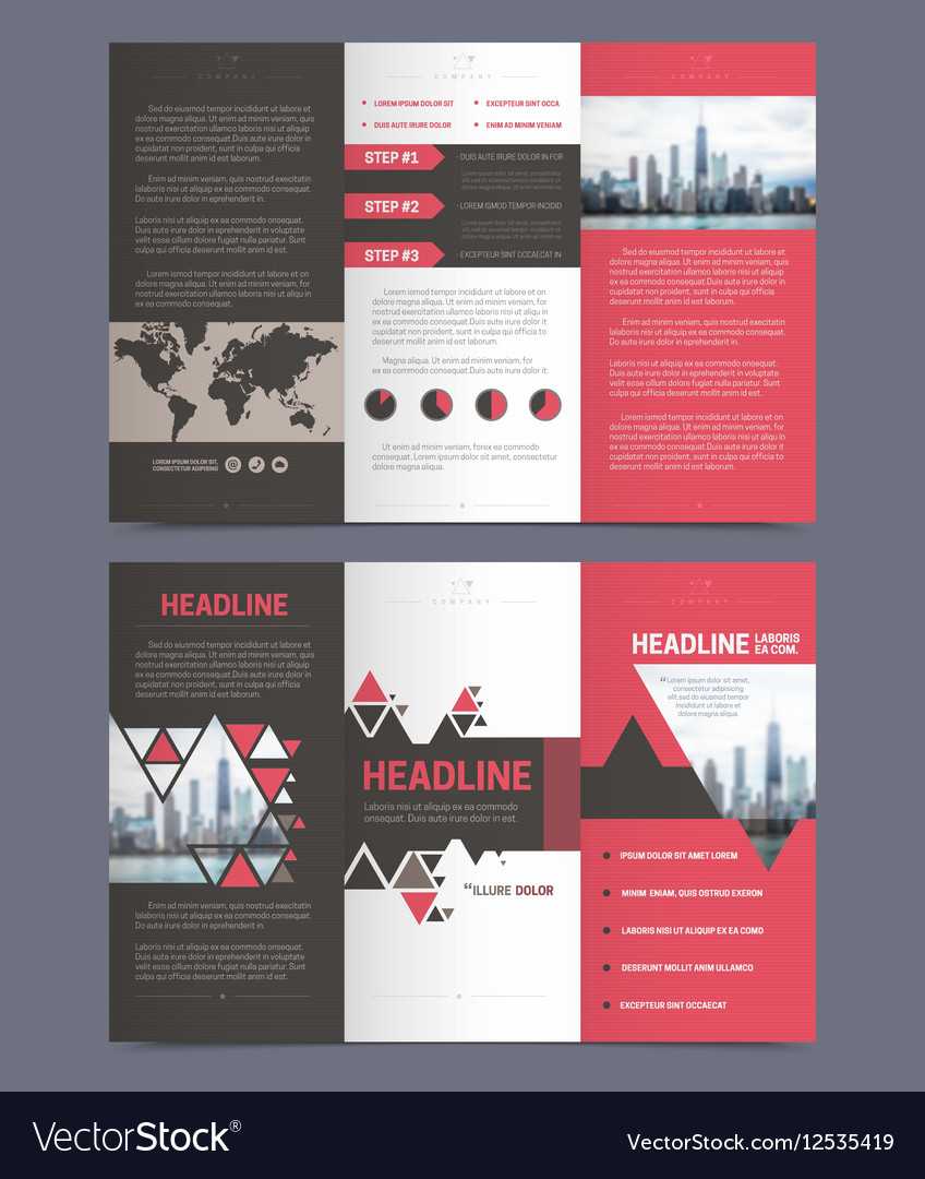 Three Fold Flyer Template With Free Three Fold Brochure Template