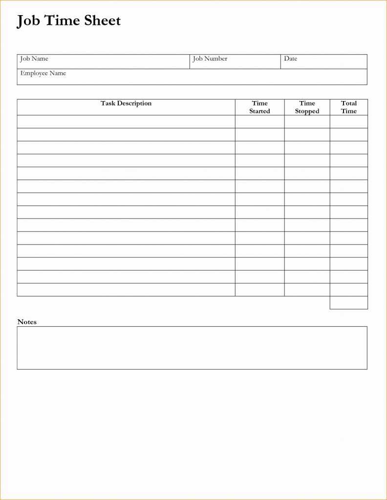 Time Card Spreadsheet Free Printable Weekly Employee Sheets Throughout Weekly Time Card Template Free