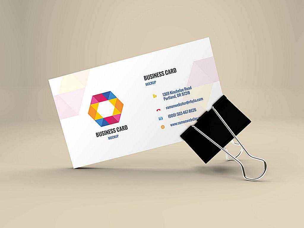 Top 26 Free Business Card Psd Mockup Templates In 2019 Inside Free Business Card Templates In Psd Format