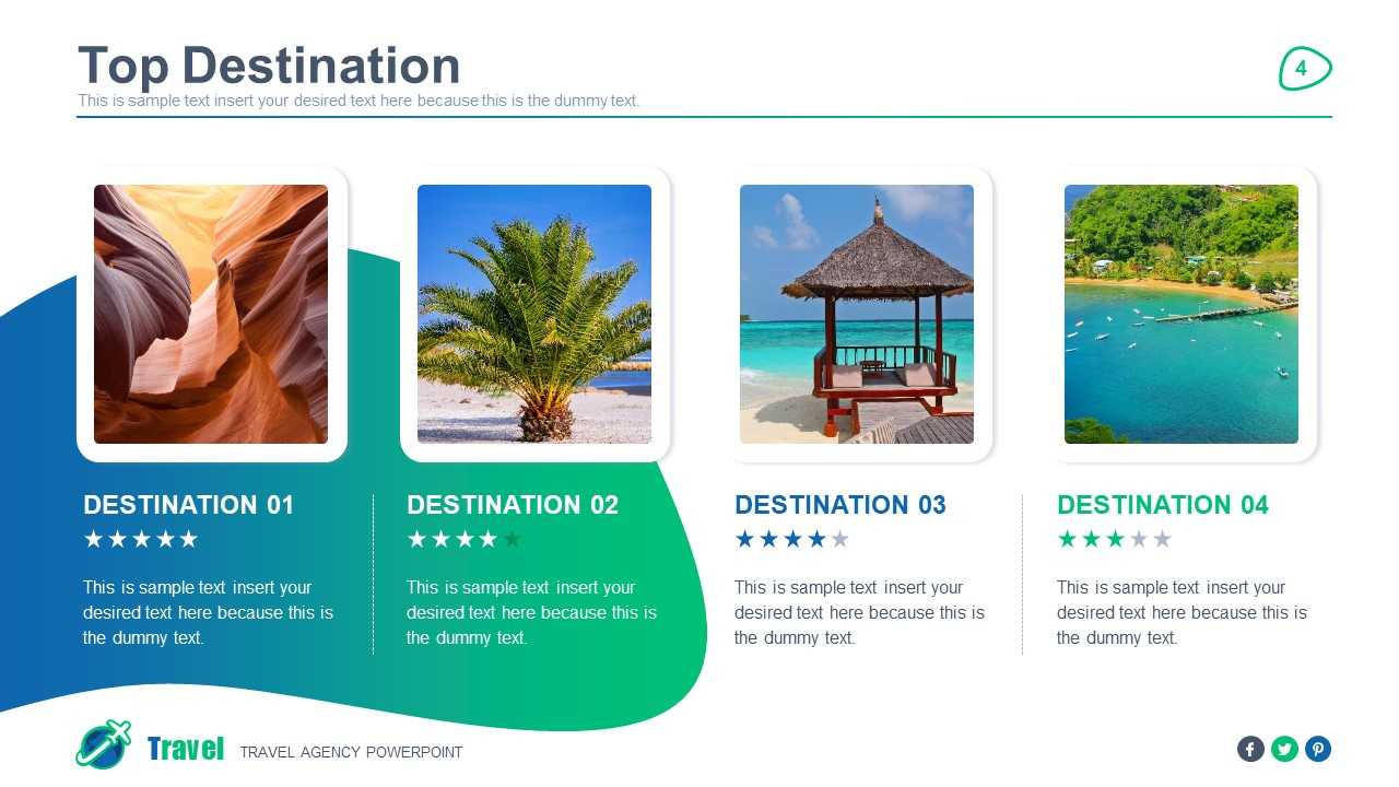 Travel Agency Powerpoint Template Within Tourism Powerpoint Template