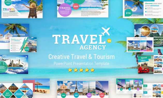 Travel And Tourism Powerpoint Presentation Template - Yekpix within Tourism Powerpoint Template
