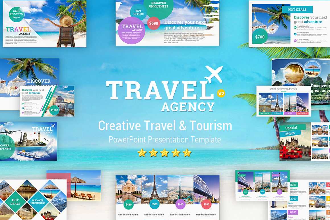 Travel And Tourism Powerpoint Presentation Template - Yekpix Within Tourism Powerpoint Template