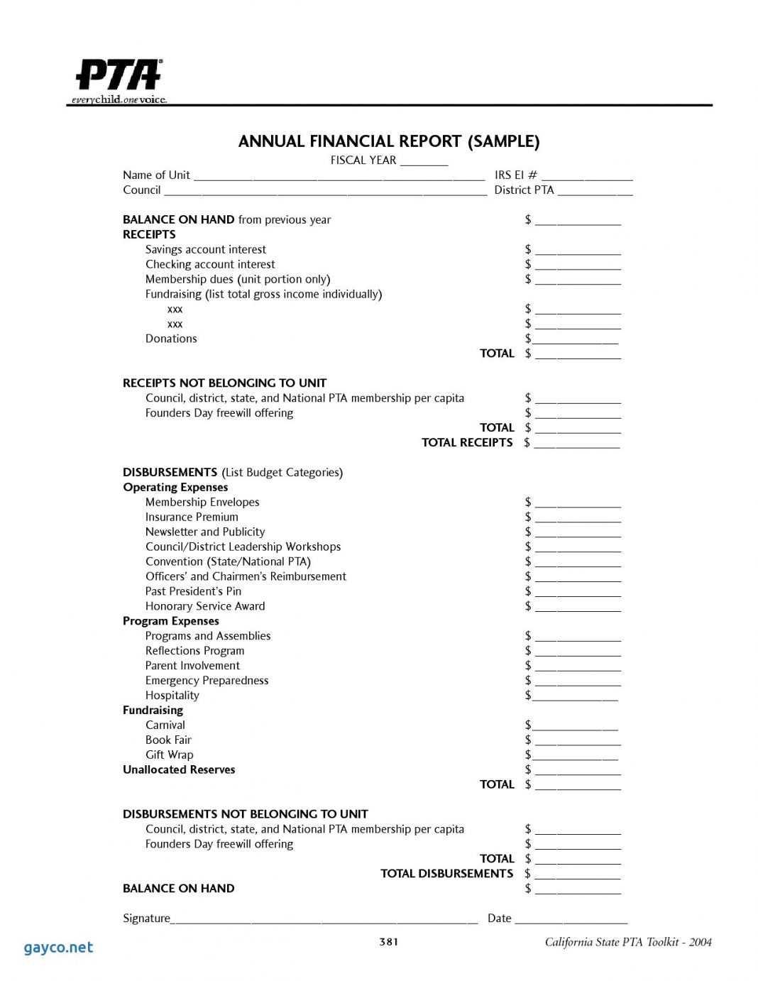 Treasurers Report Template Pdf Treasurer Sample Excel Format In Treasurer's Report Agm Template
