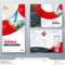 Tri Fold Brochure Design With Circle, Corporate Business Throughout Tri Fold Brochure Template Illustrator Free