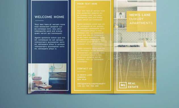 Tri Fold Brochure | Free Indesign Template for Tri Fold Brochure Template Indesign Free Download