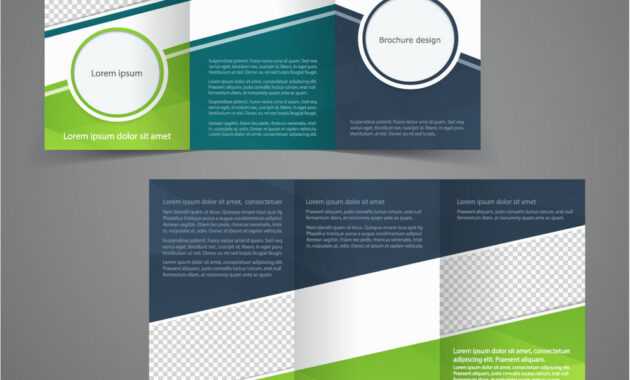 Tri-Fold Business Brochure Template Two-Sided pertaining to Free Tri Fold Business Brochure Templates