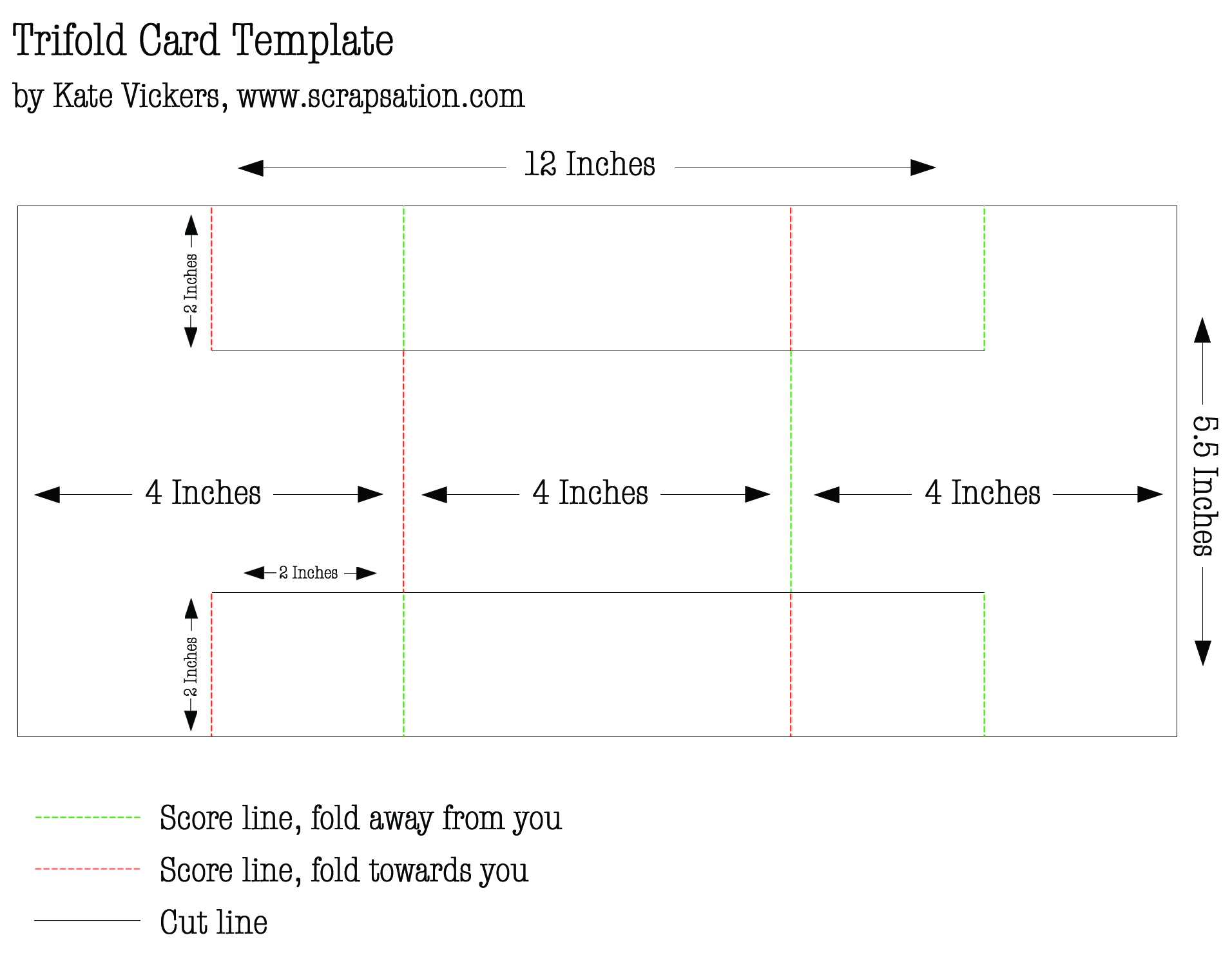 Tri Fold Christmas Card Template ] – The Card Will Explain With Three Fold Card Template
