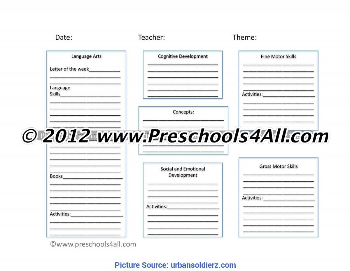 Typical Infant Lesson Plans For Daycare Daycare Infant Daily With Regard To Daycare Infant Daily Report Template