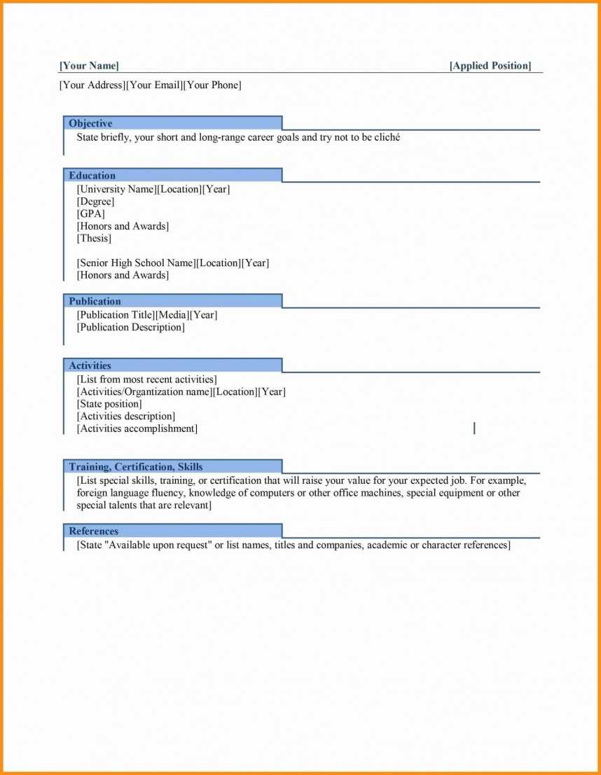 Unbelievable Microsoft Word 2010 Resume Template Download Pertaining To Word 2010 Template Location