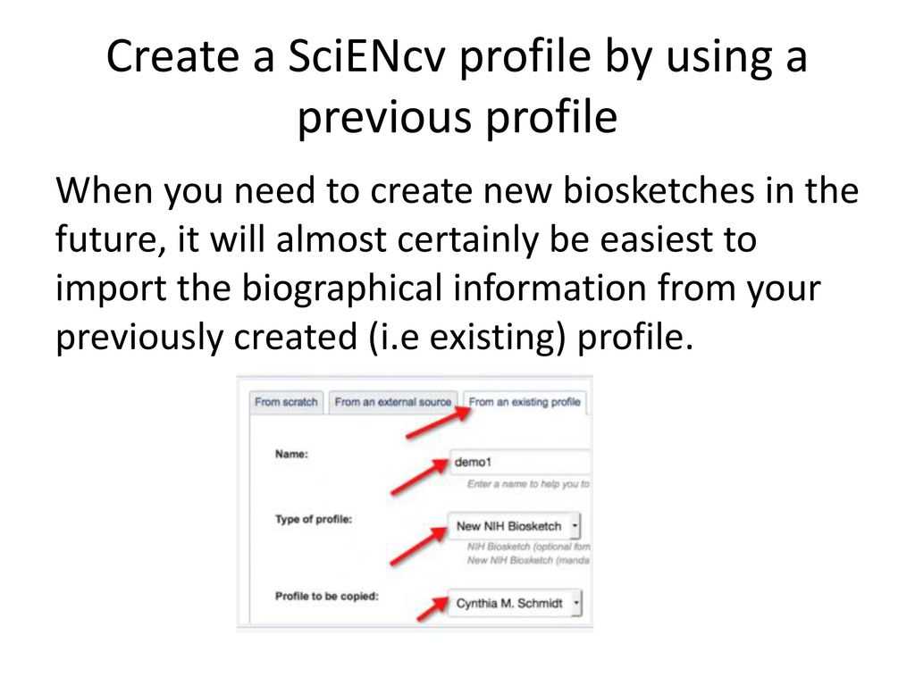 Using “My Bibliography” And The Nih's Biosketch Template With Nih Biosketch Template Word