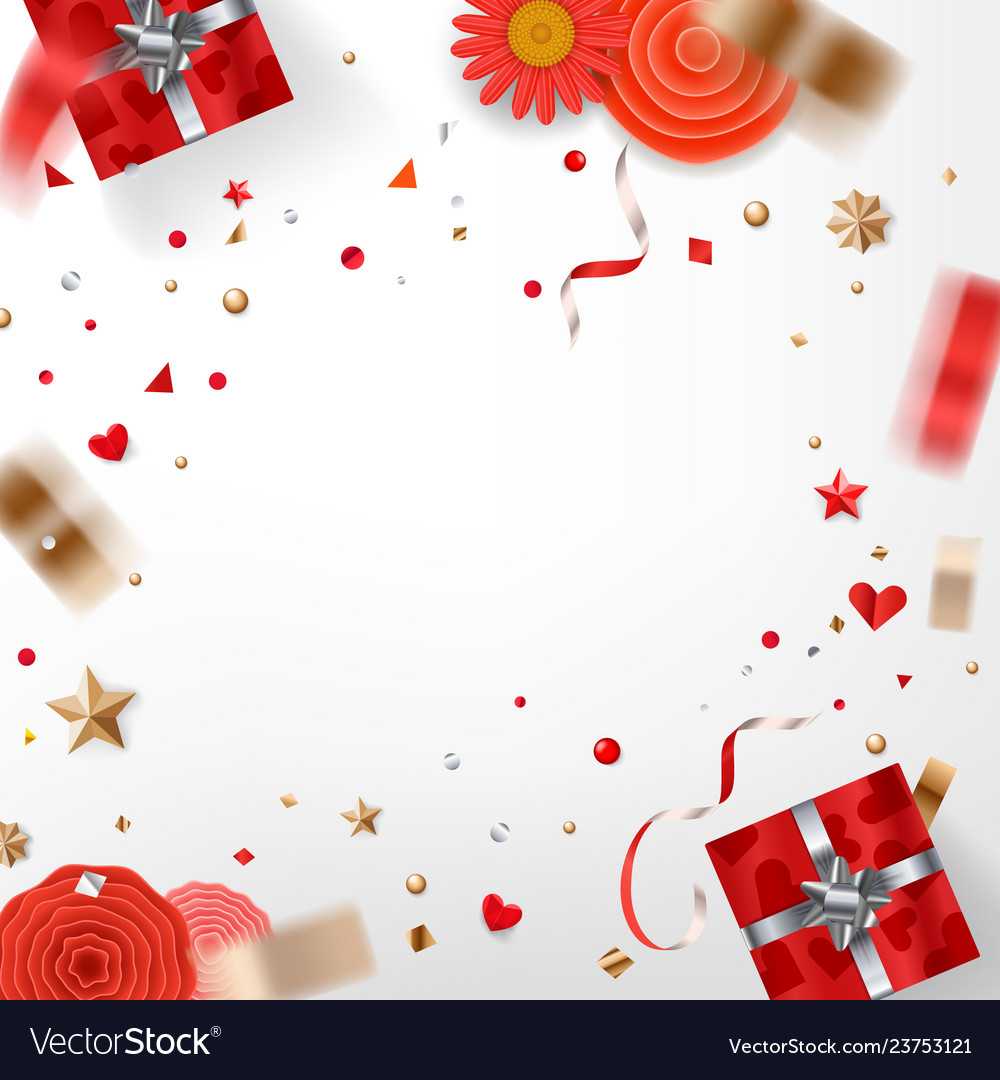 Valentines Holiday Greeting Card Template Banner With Free Holiday Photo Card Templates