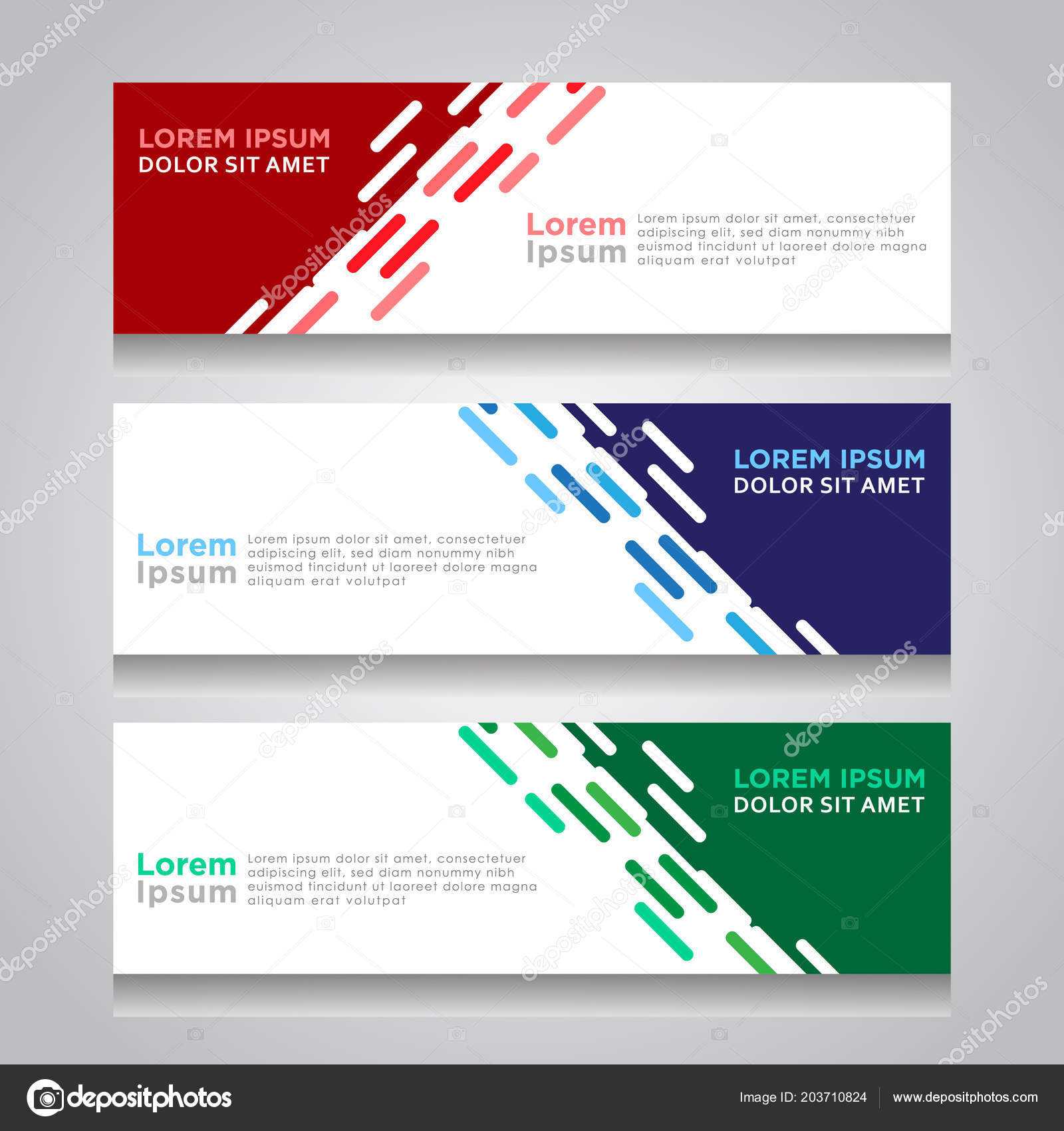 Vector Abstract Design Web Banner Template Web Design For Website Banner Design Templates