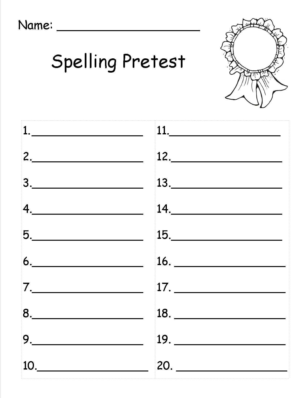 Vocabulary Words Worksheet Template Throughout Vocabulary Words Worksheet Template