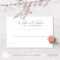 Wedding Advice Card, Wishes & Wisdom For The Newlyweds, #lettering  Collection For Marriage Advice Cards Templates