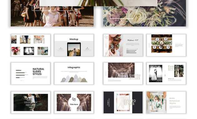 Wedding Album Ppt Templates | Templatemonster pertaining to Powerpoint Photo Album Template