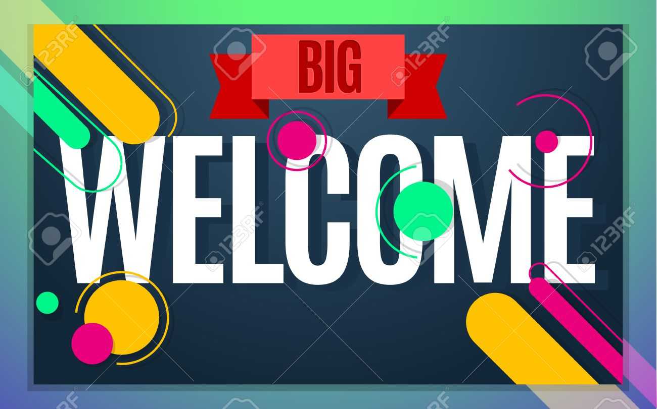 Welcome Banner Template – Zohre.horizonconsulting.co For Welcome Banner Template