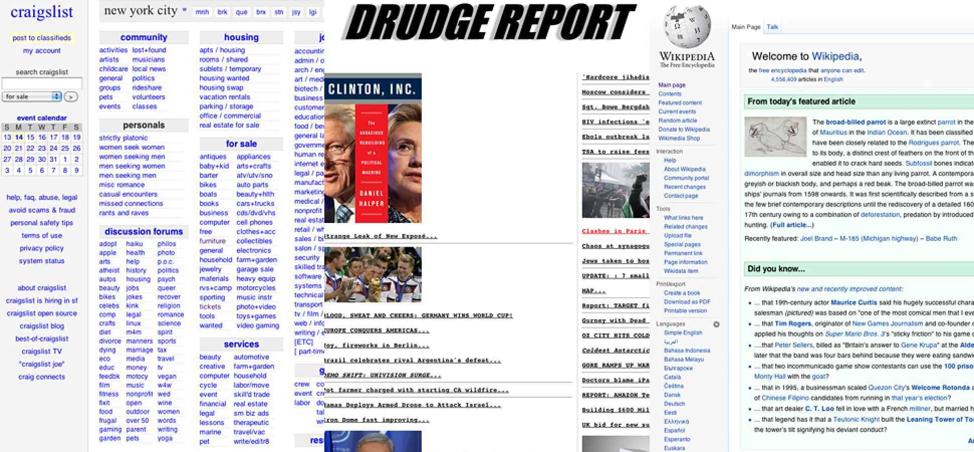 When It Pays To Have An Ugly Website | Inc Within Drudge Report Template