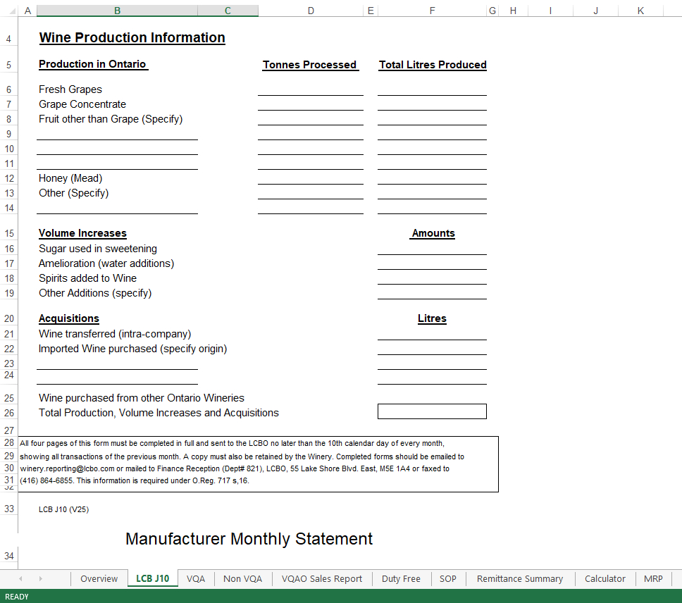 Wine Business Monthly Sales Report Excel | Templates At Throughout Excel Sales Report Template Free Download