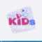 Winter Season. Channel Logo Design Template For Kids. Stock Inside Credit Card Template For Kids